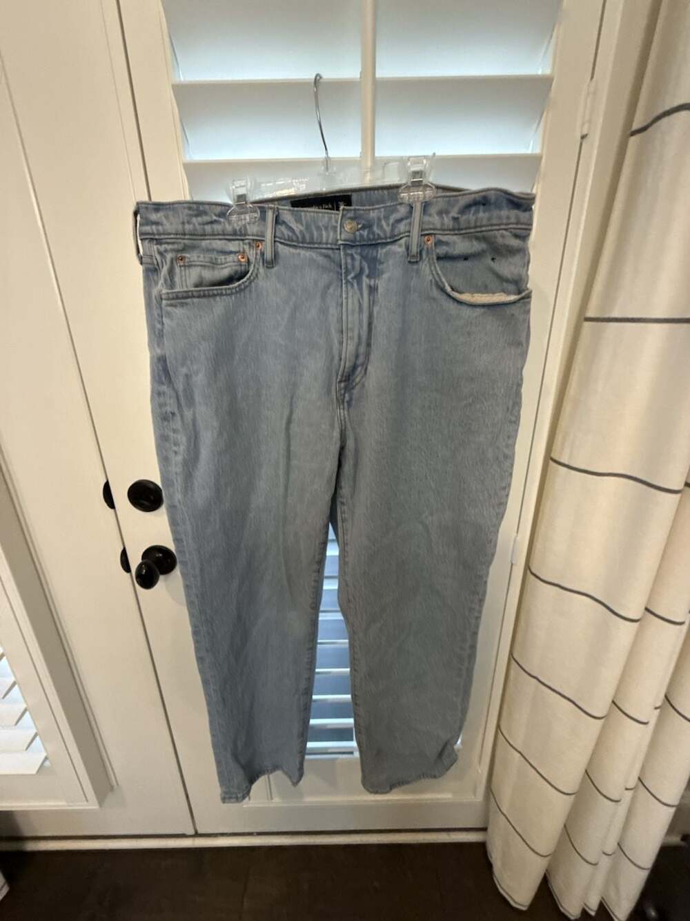 Men’s Abercrombie & Fitch A&F Vintage Stretch Athletic Loose Jeans 36x30